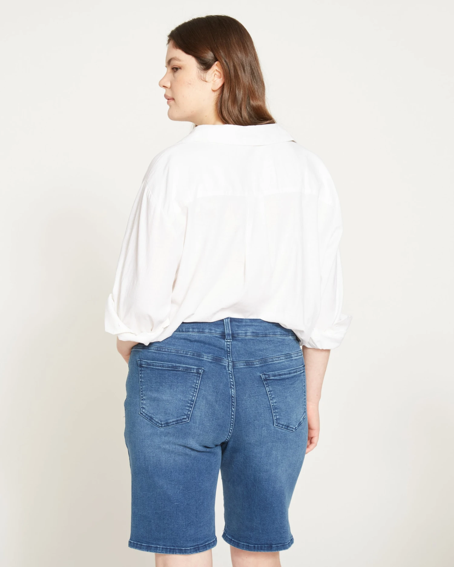 Bae Denim Shorts - True Blue - Image 5