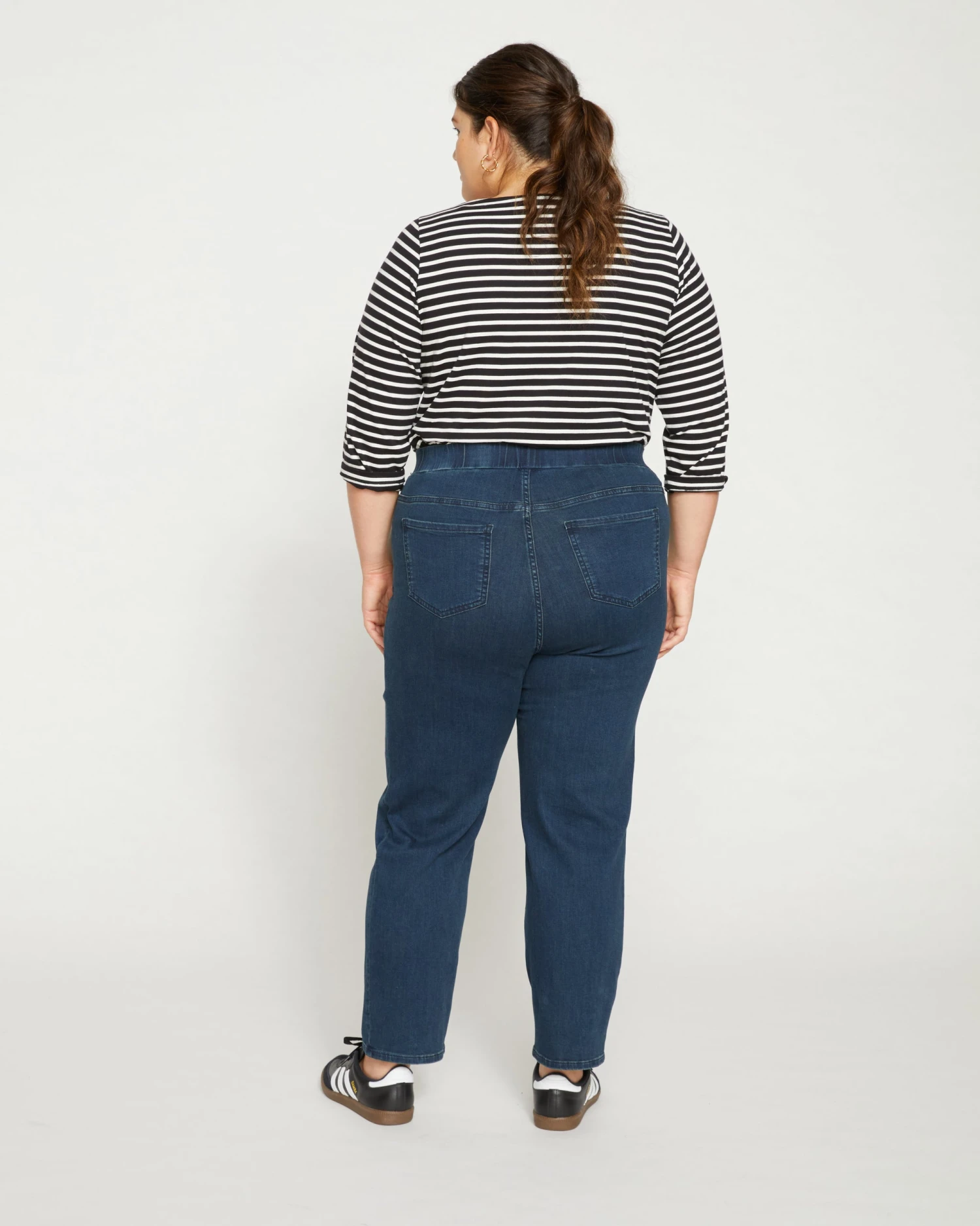 ComfortDenim Stovepipe Jeans 28 Inch - Midnight Indigo - Image 4