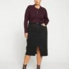 Dakota Denim Skirt - Broken Black