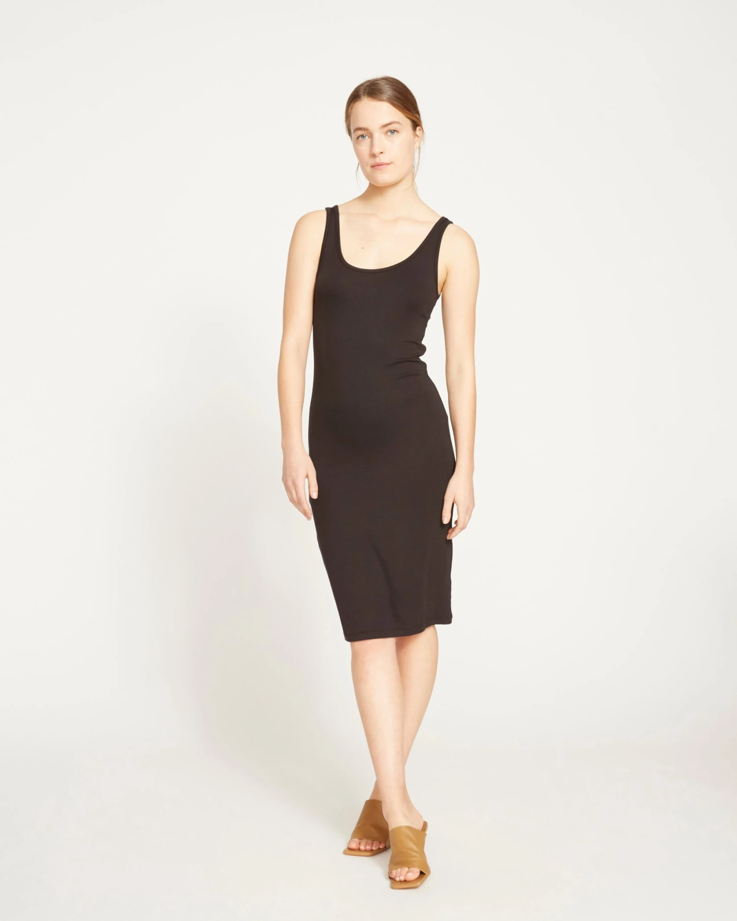 Foundation Tank Dress - Black - Image 3