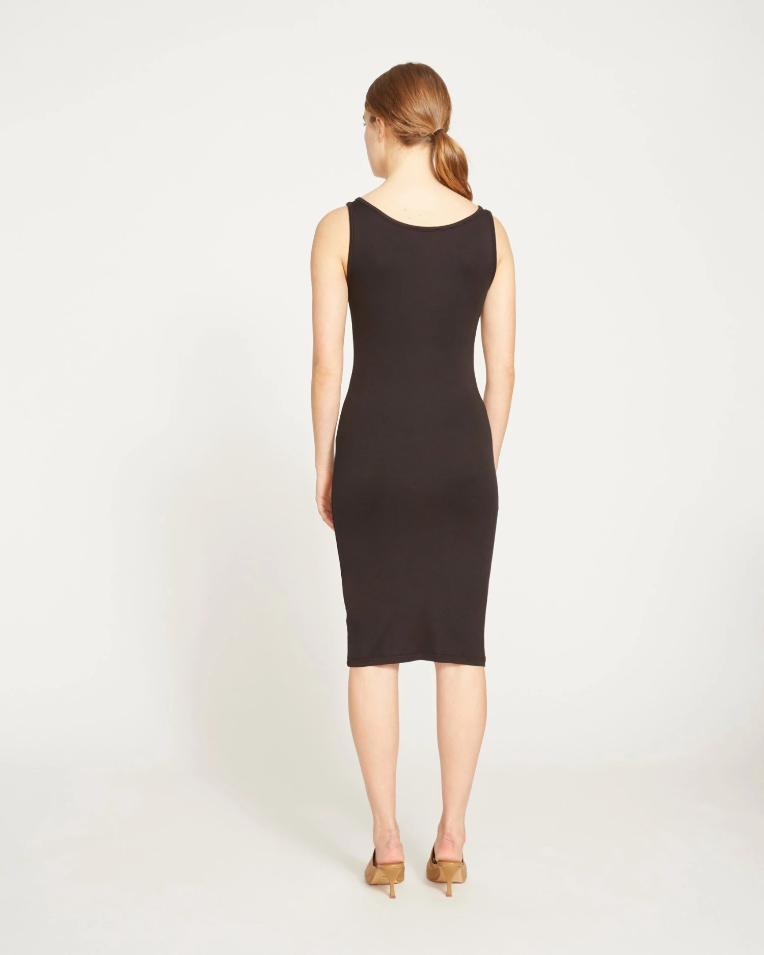 Foundation Tank Dress - Black - Image 5