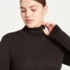 Foundation Turtleneck - Black