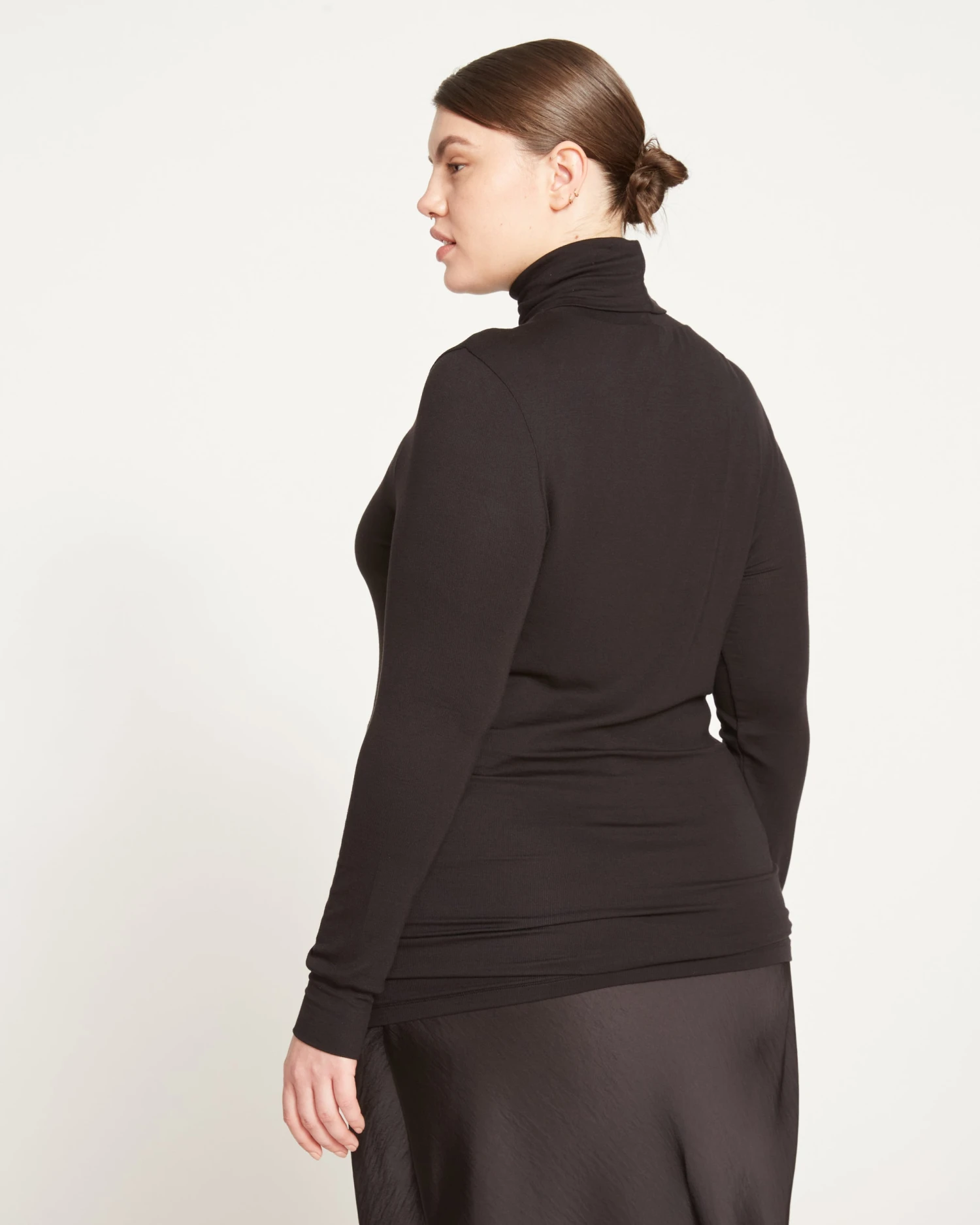 Foundation Turtleneck - Black - Image 5