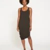 Iconic Geneva Tank Dress - Black