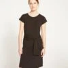 Misa Jersey Dress - Black