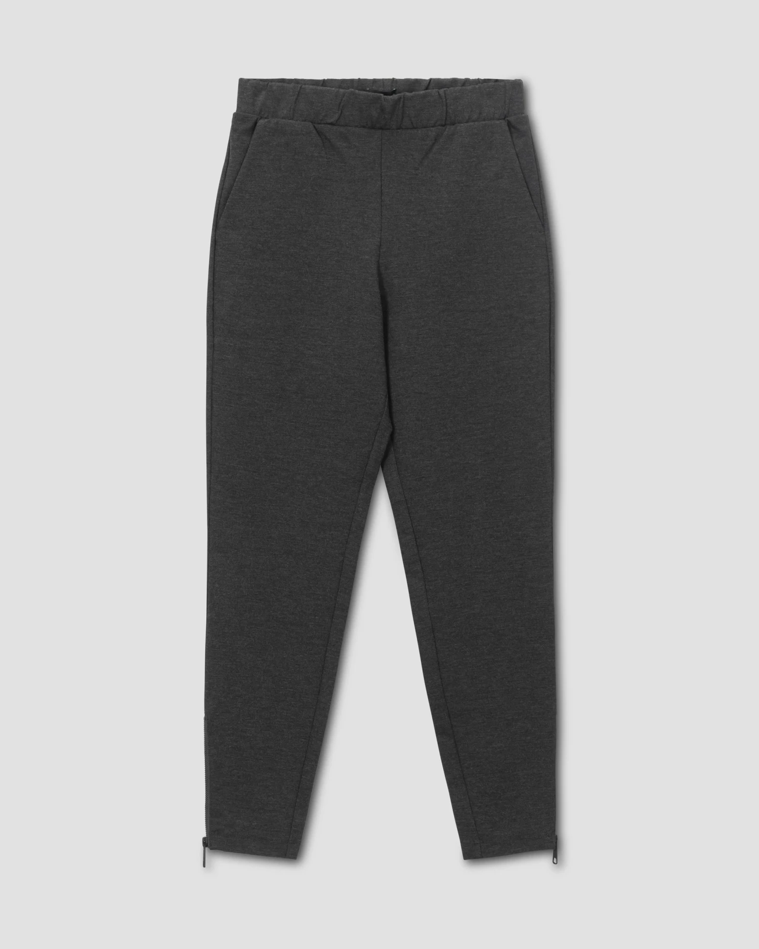 Moro Pocket Signature Ponte Pants - Charcoal - Image 3