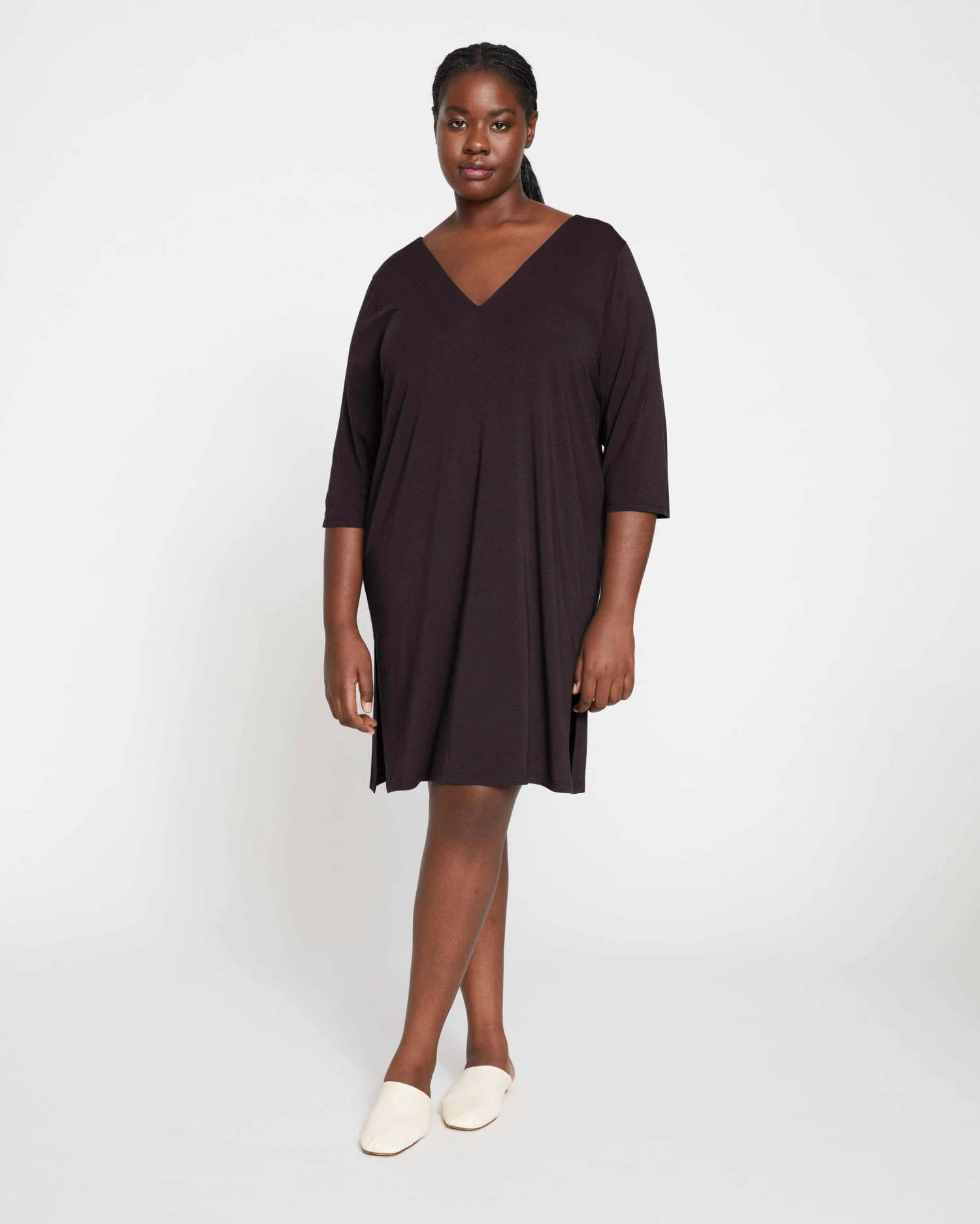 UltimateS Aubrey Sleep Dress - Black - Image 2