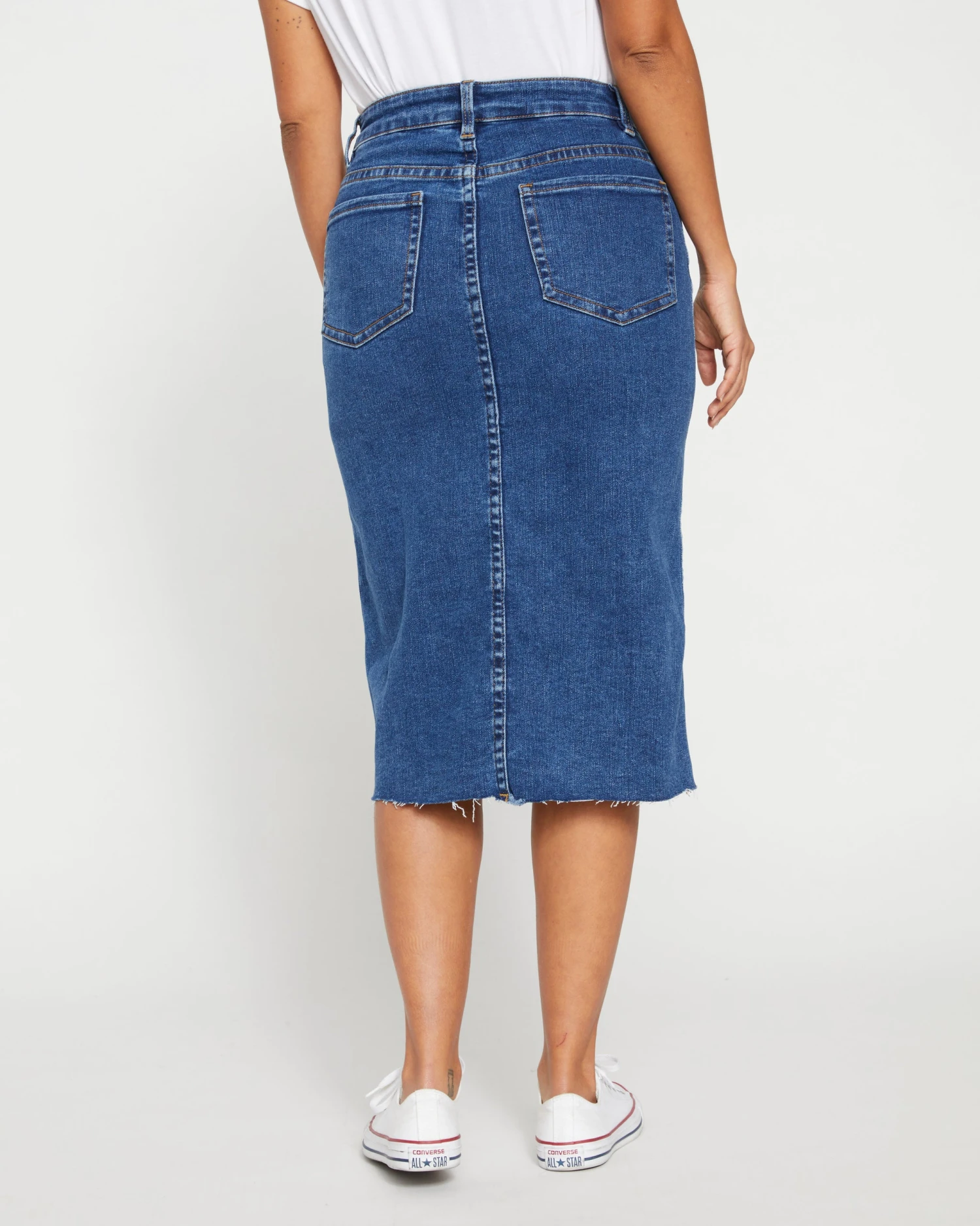 Dakota Denim Skirt - Odeon Blue - Image 10