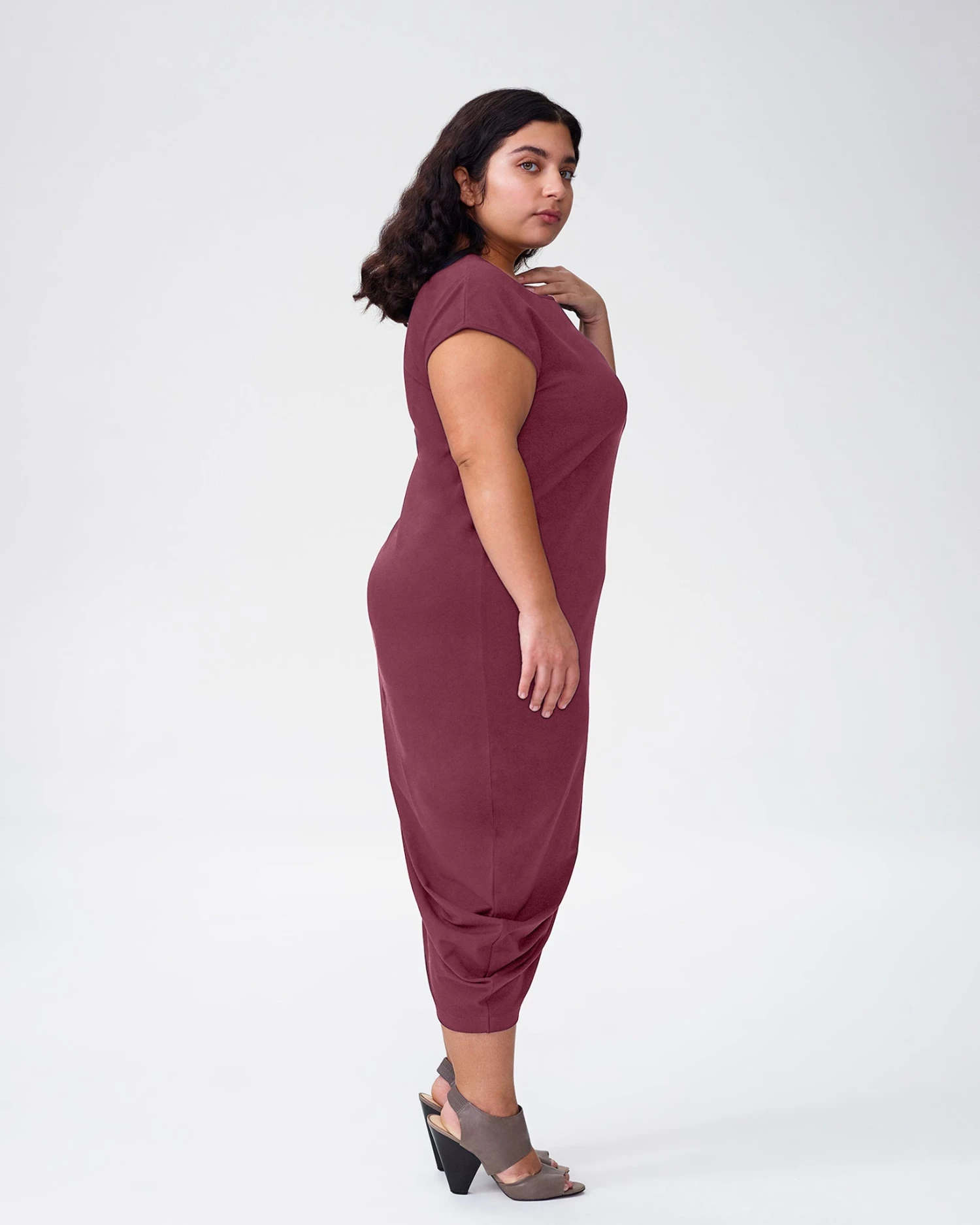 Iconic Petite Geneva Dress - Jam - Image 3