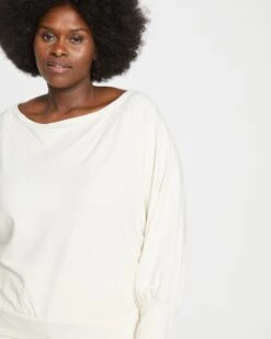 Superfine Scoop Sweatshirt - Vapor