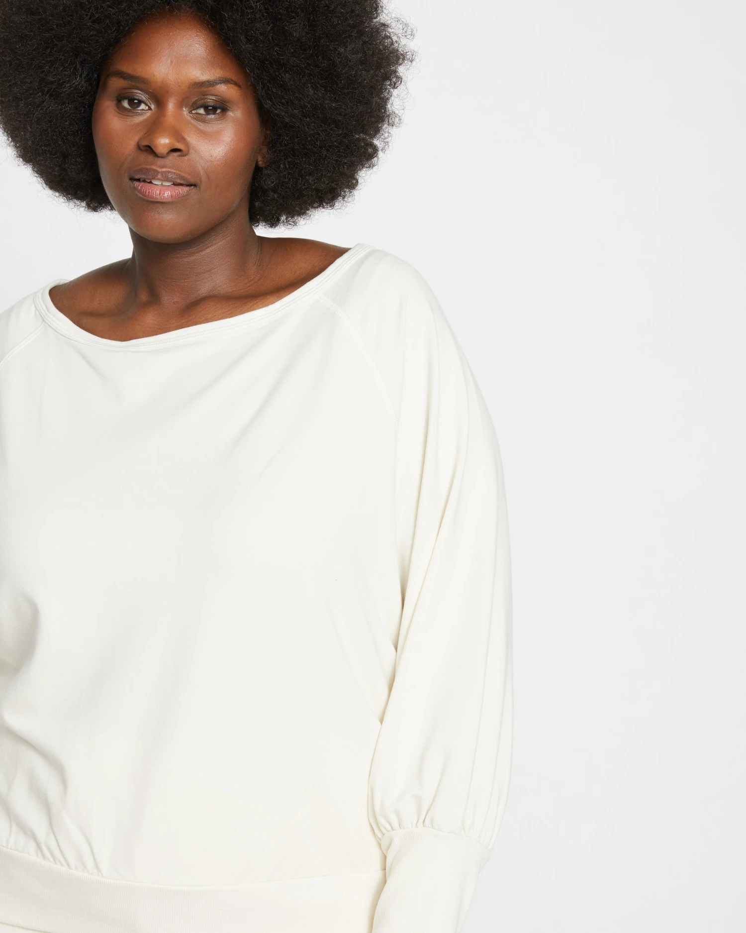 Superfine Scoop Sweatshirt - Vapor