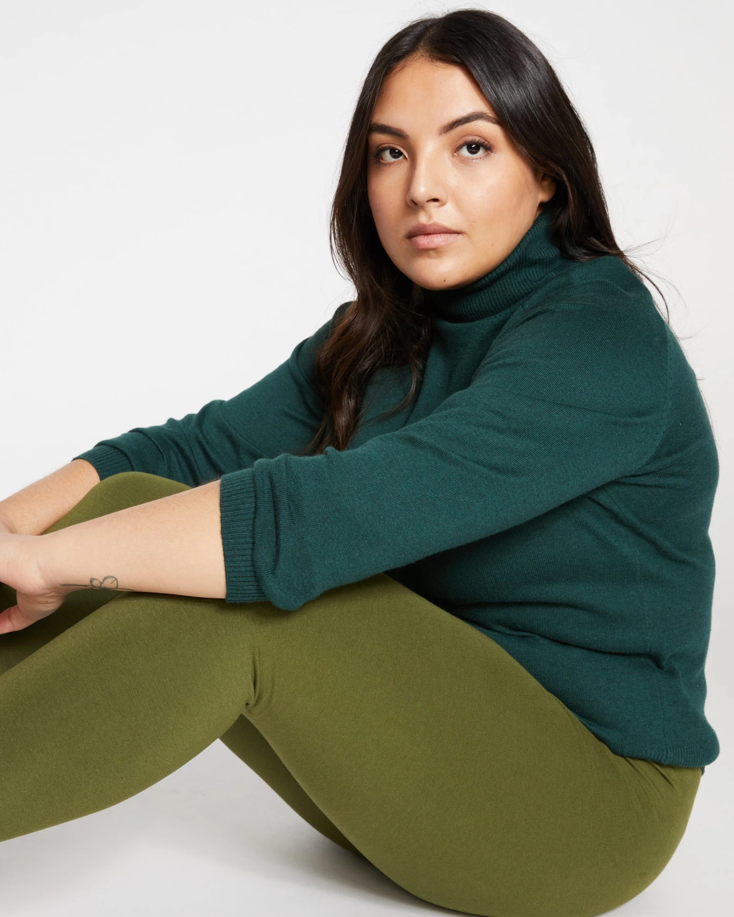 Roya Cropped Leggings 23 Inch - Camo - Image 2