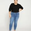 Seine Mid Rise Skinny Jeans 27 Inch - Vintage Indigo