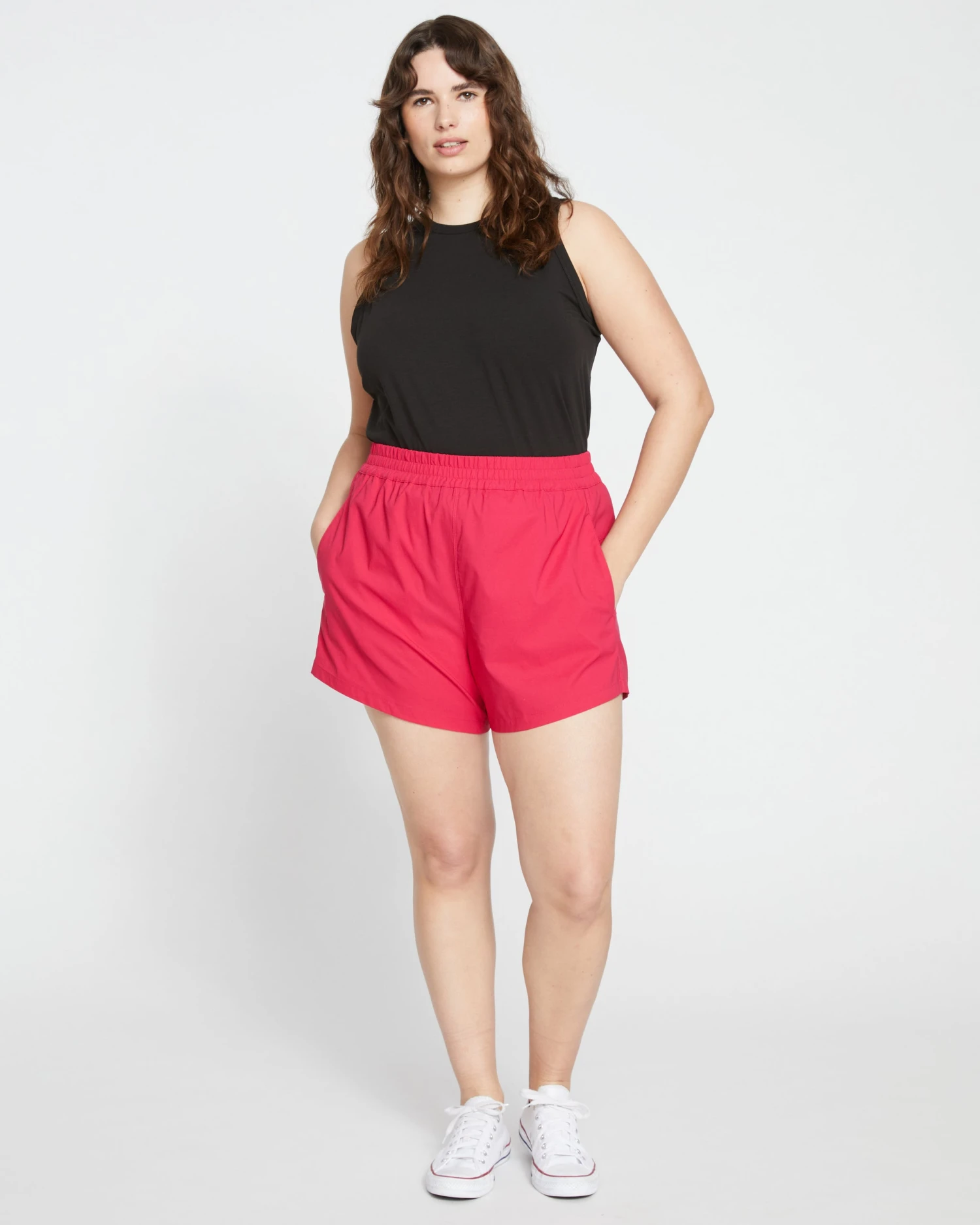 Sunny Swim Shorts - Cerise - Image 2