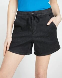 ComfortDenim Marche Shorts - Black