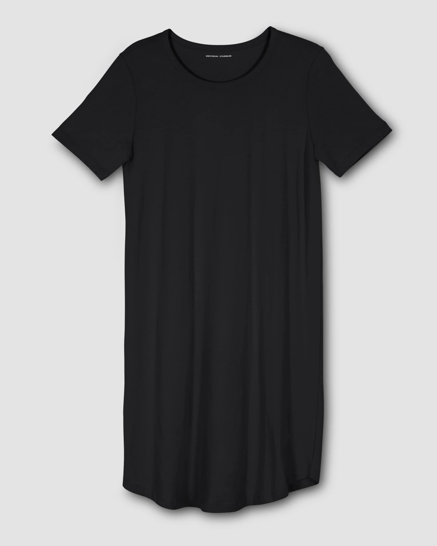 Halie T-Shirt Dress - Black - Image 2