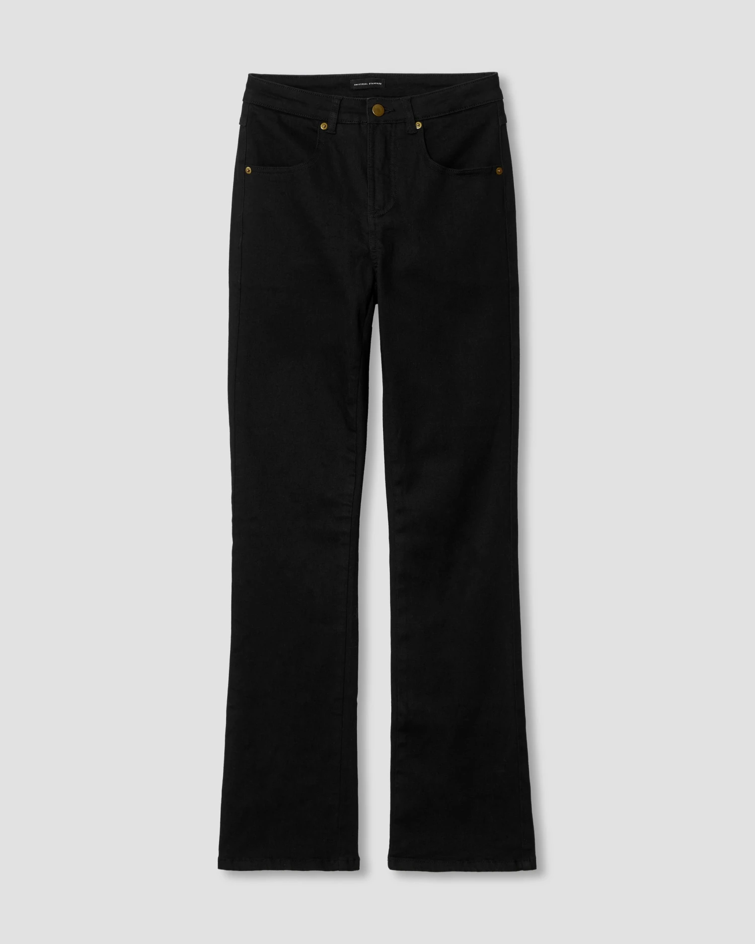 Marne Bootcut Jeans 32 Inch - Black - Image 4